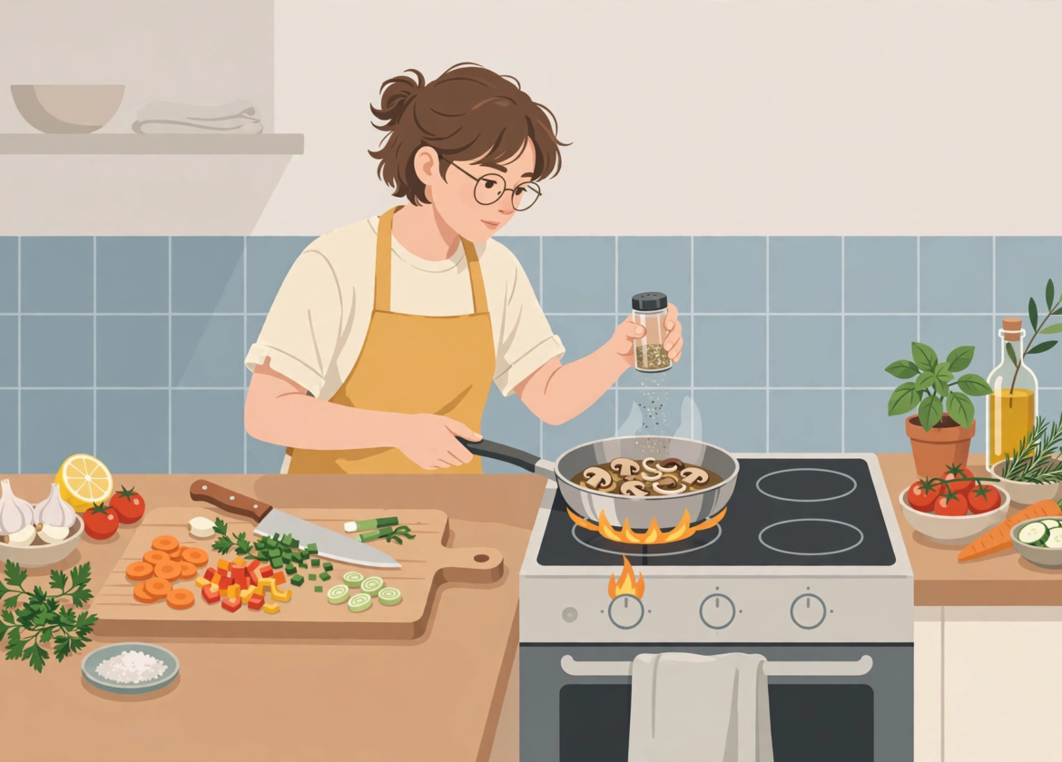 Cooking tips every beginner should know, knife skills and seasoning