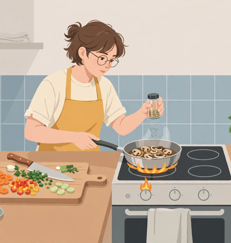 Cooking tips every beginner should know, knife skills and seasoning